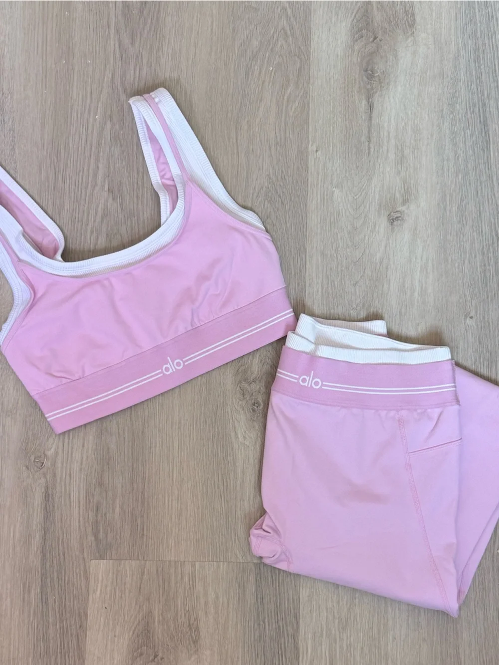 alo - better together set - candy heart pink